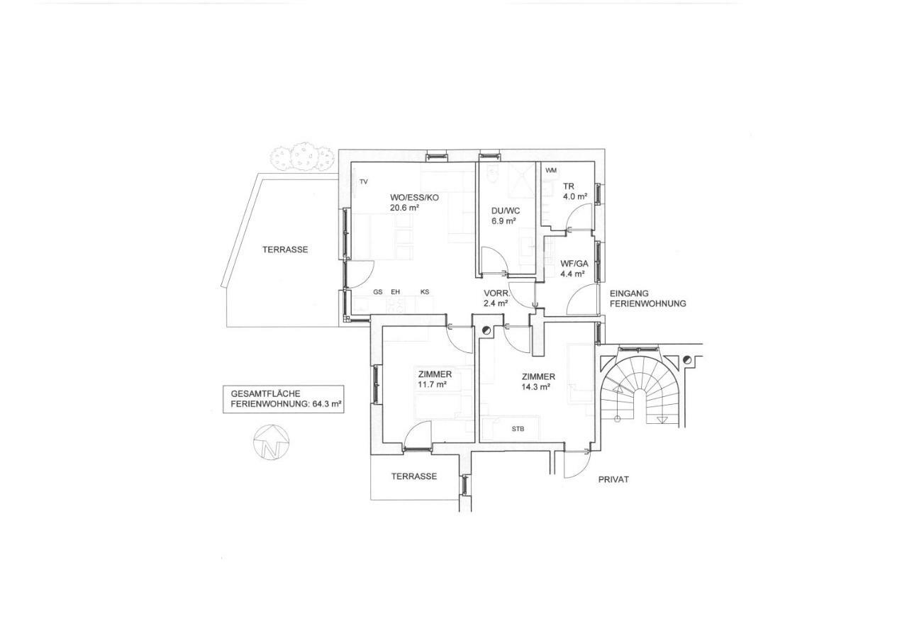 Ferienwohnung Daerflihof Bartholomäberg Εξωτερικό φωτογραφία